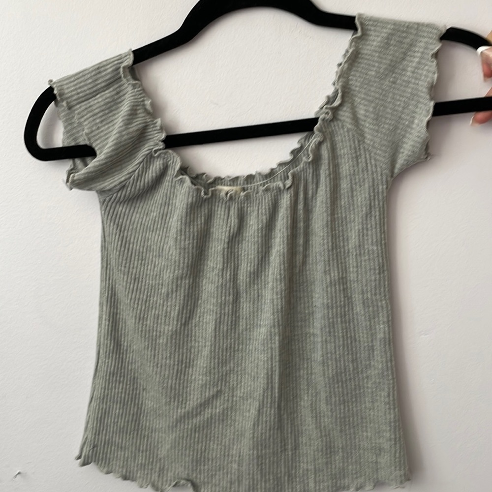 Brandy Melville Grey Top